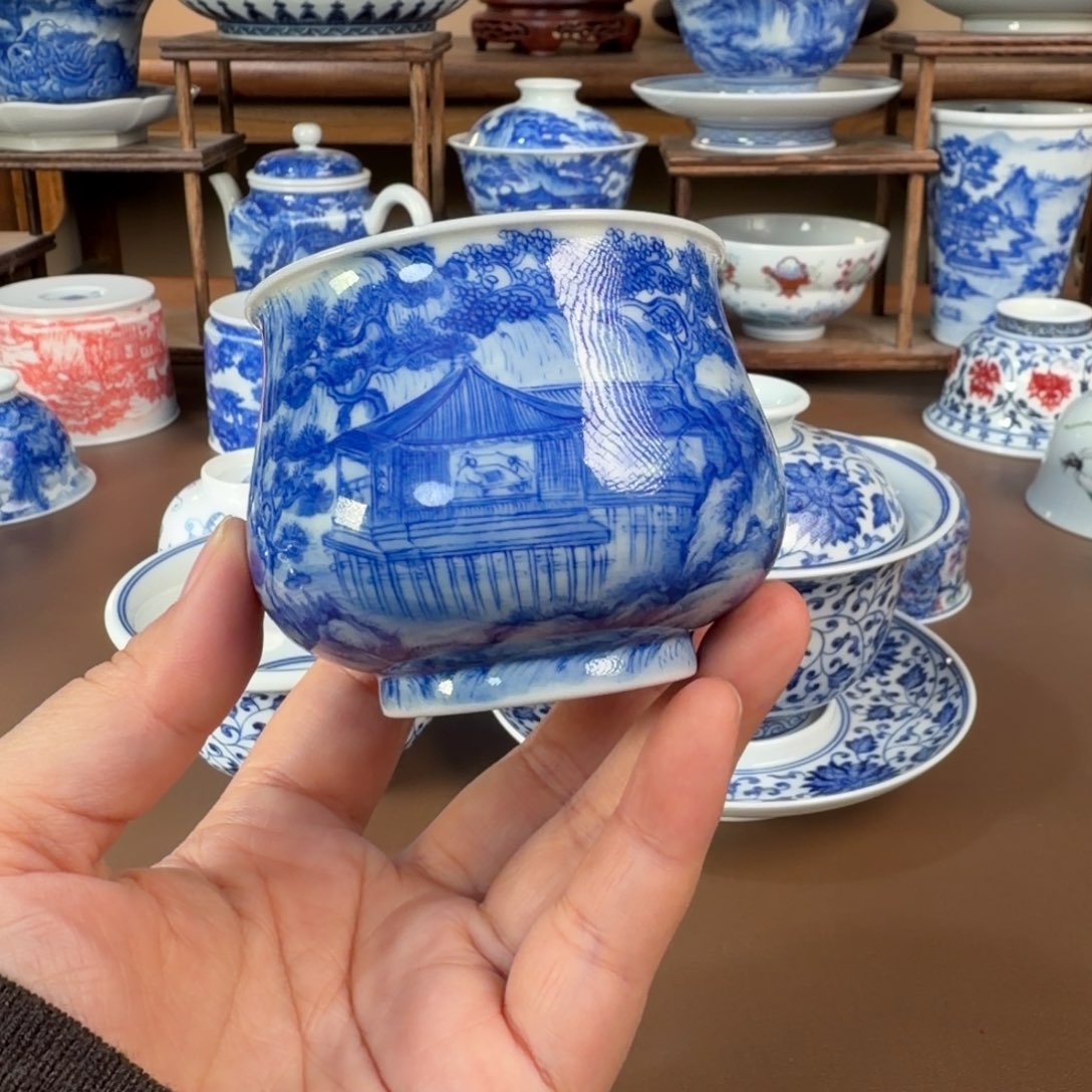 景德镇陶瓷手工手绘