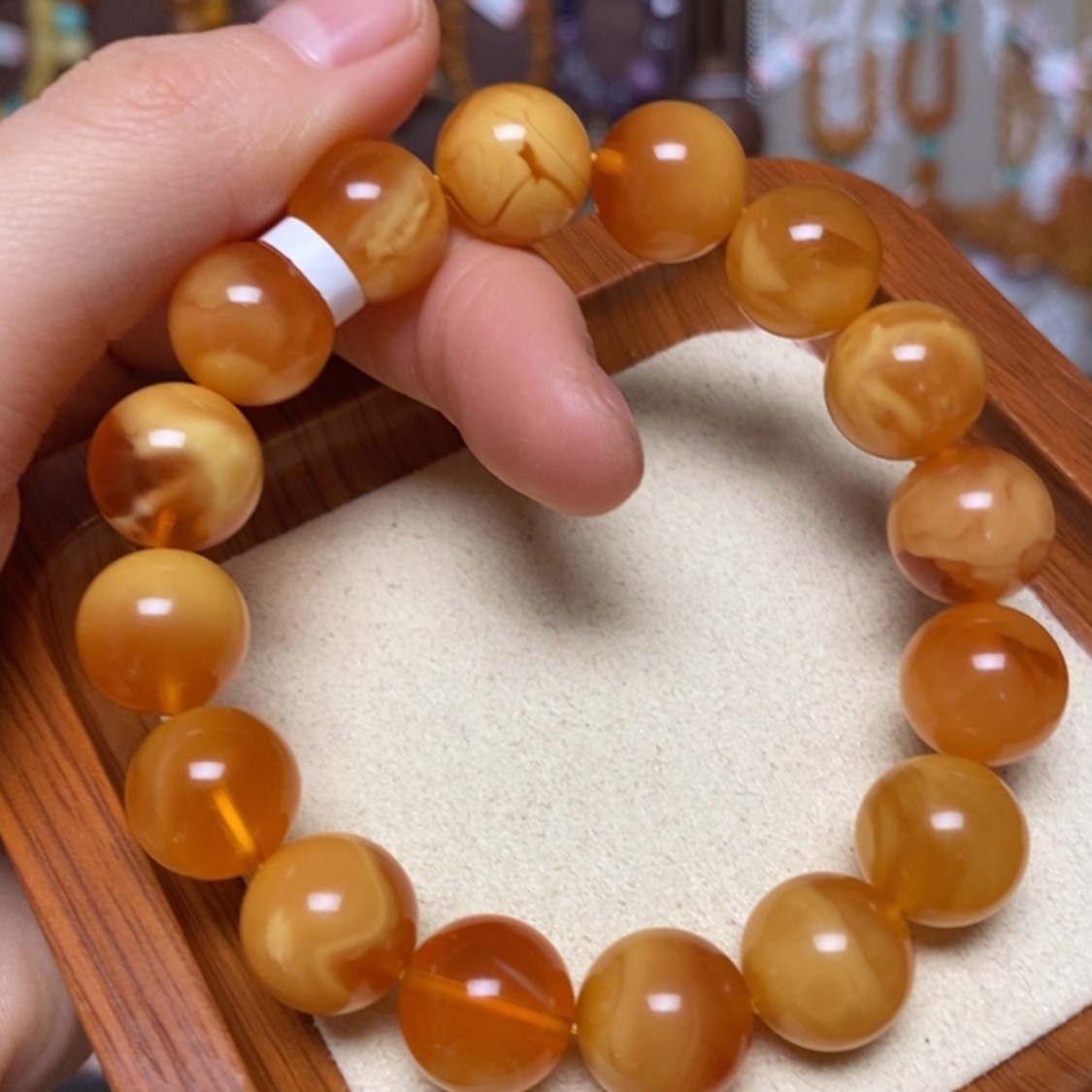 【闪购商品】手链蜜蜡未镶嵌手串