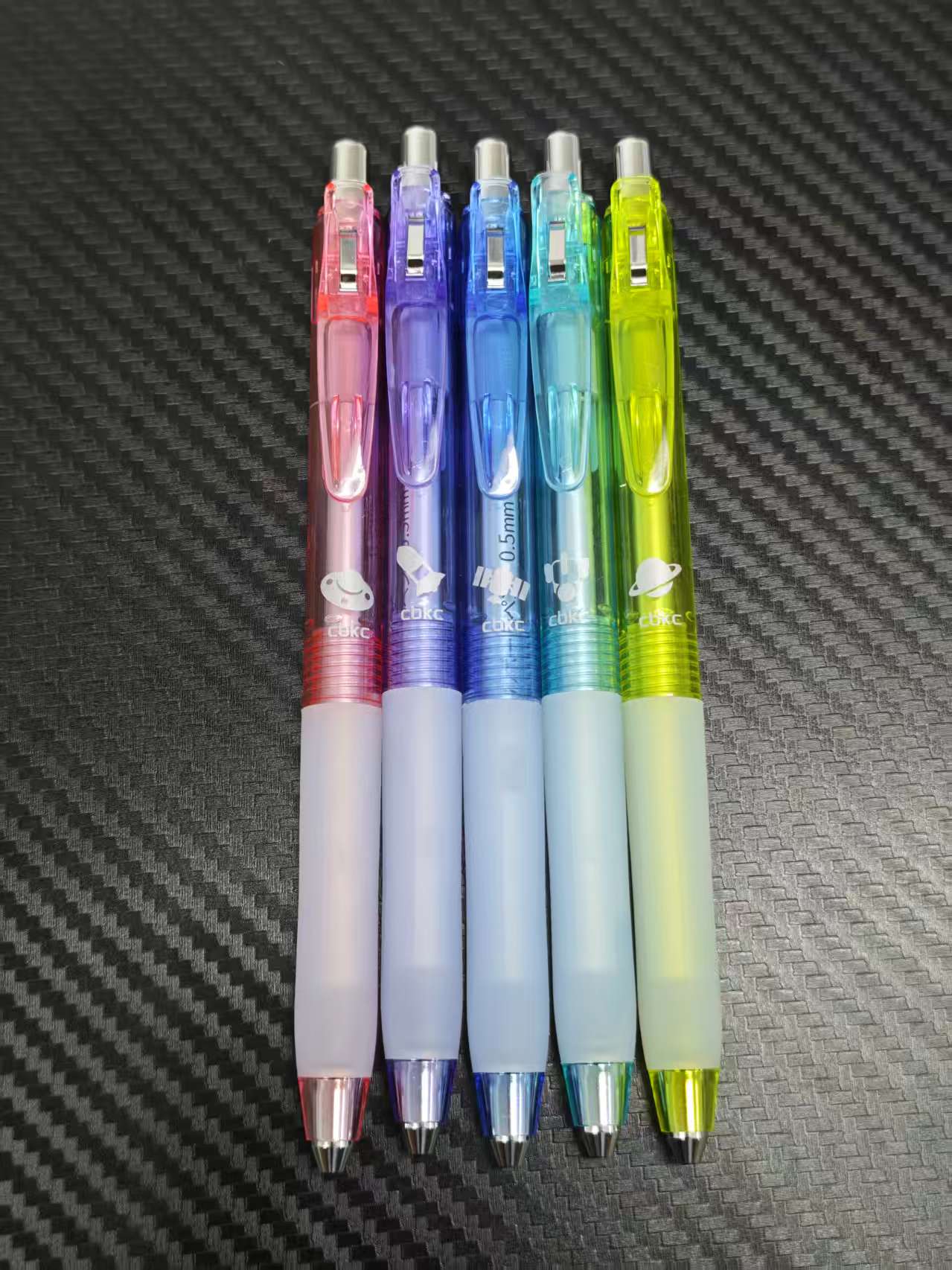 【发2支-不挑笔杆】【富士岛赛博狂潮孤品捡漏清仓黑色0.5mm】