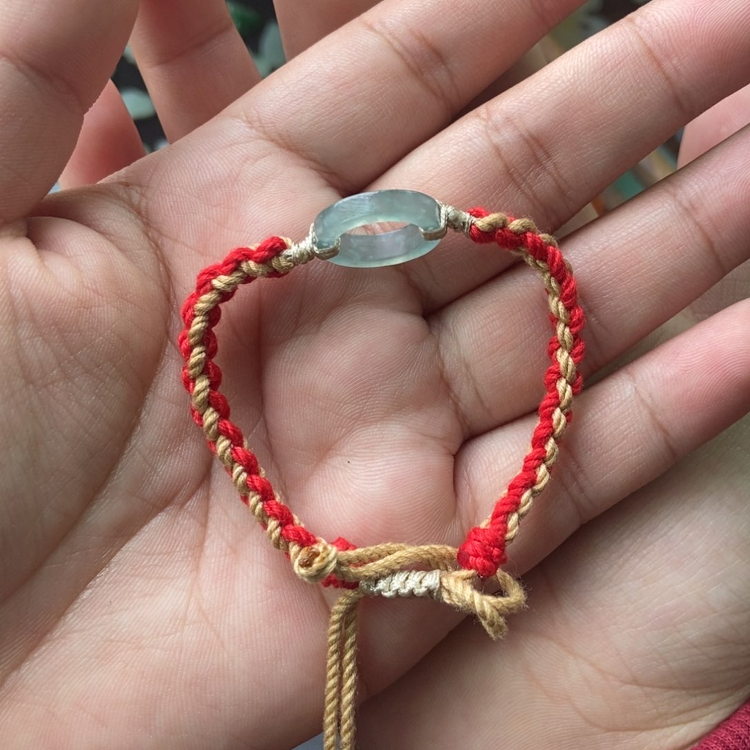 翡翠手链未镶嵌手绳
