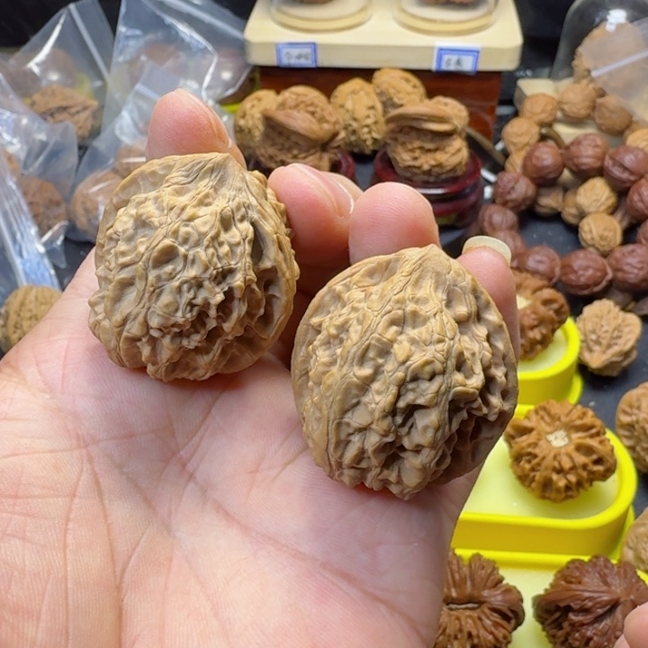 文玩核桃把件石头37