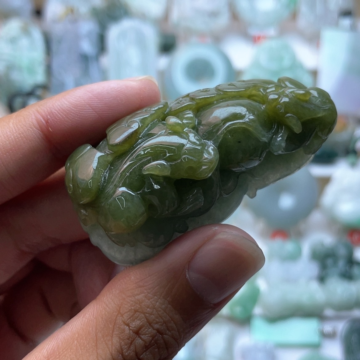 【闪购商品】颈饰未镶嵌翡翠貔貅