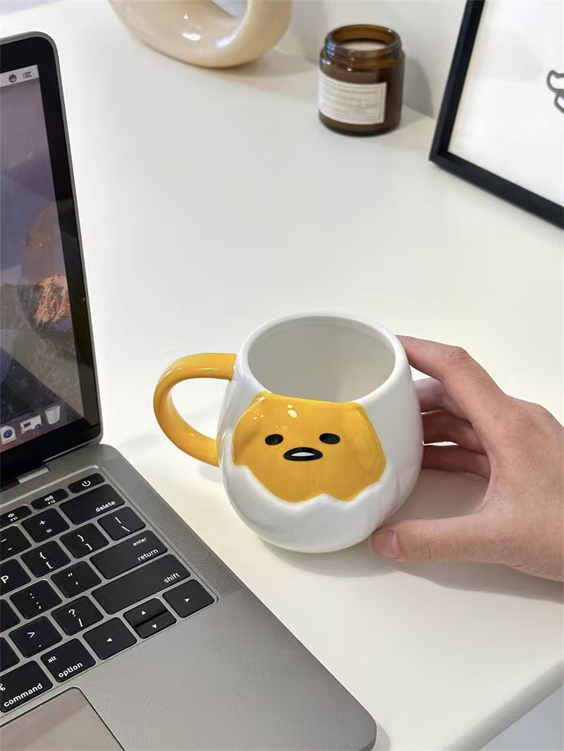 超可爱的蛋黄马克杯