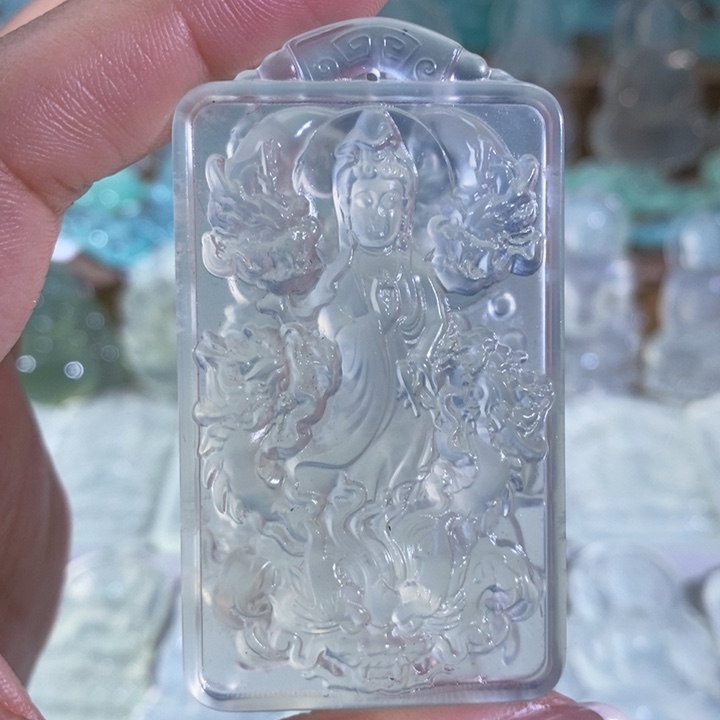 岫玉吊坠未镶嵌吊坠