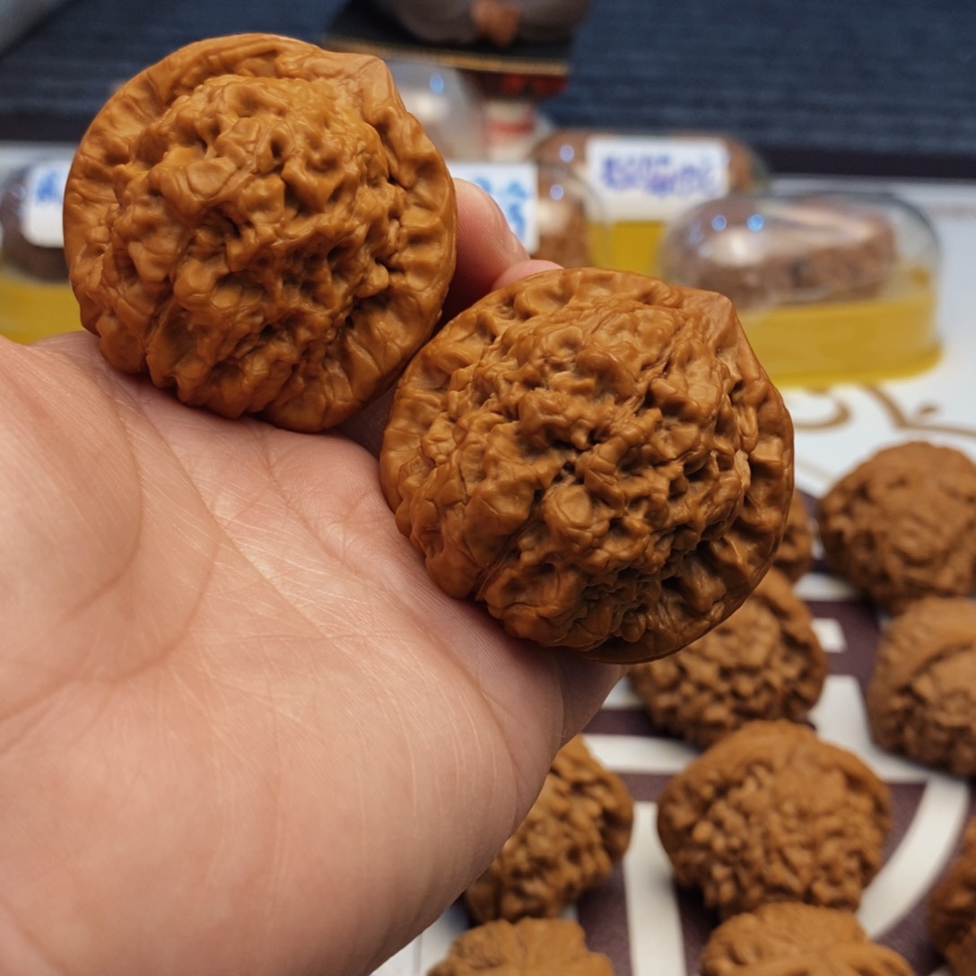 文玩核桃吊坠龙鼎48尺全品