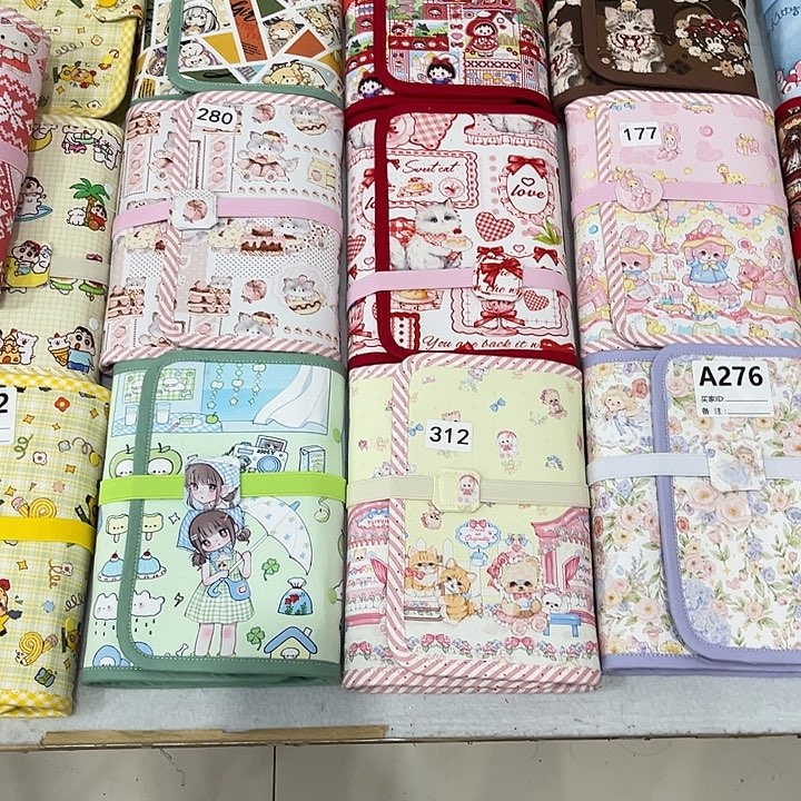 布艺活页存钱本三环任意一个