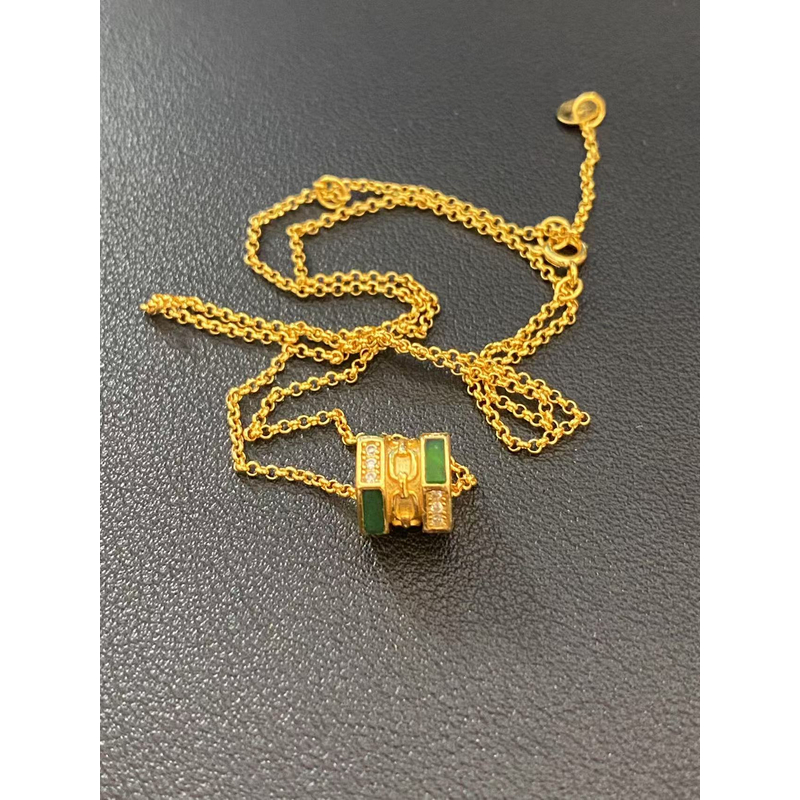 天然缅甸A货翡翠 s925银吊坠 路路通