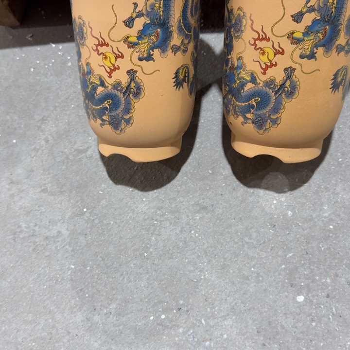 紫砂花盆 高度22口径17