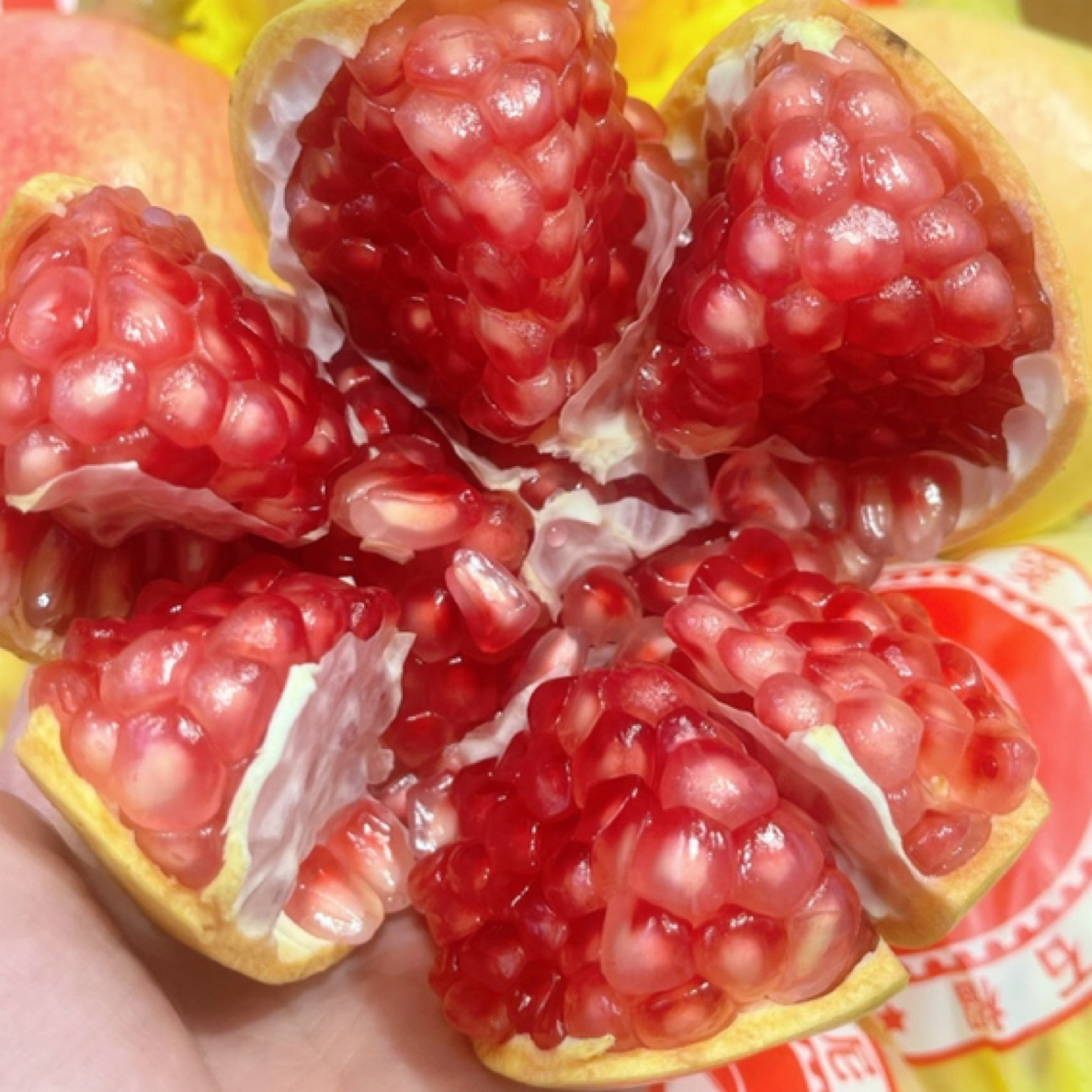 突尼斯软籽石榴4个