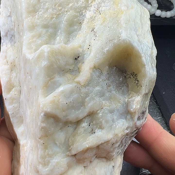 和田玉（糖玉）未镶嵌车挂