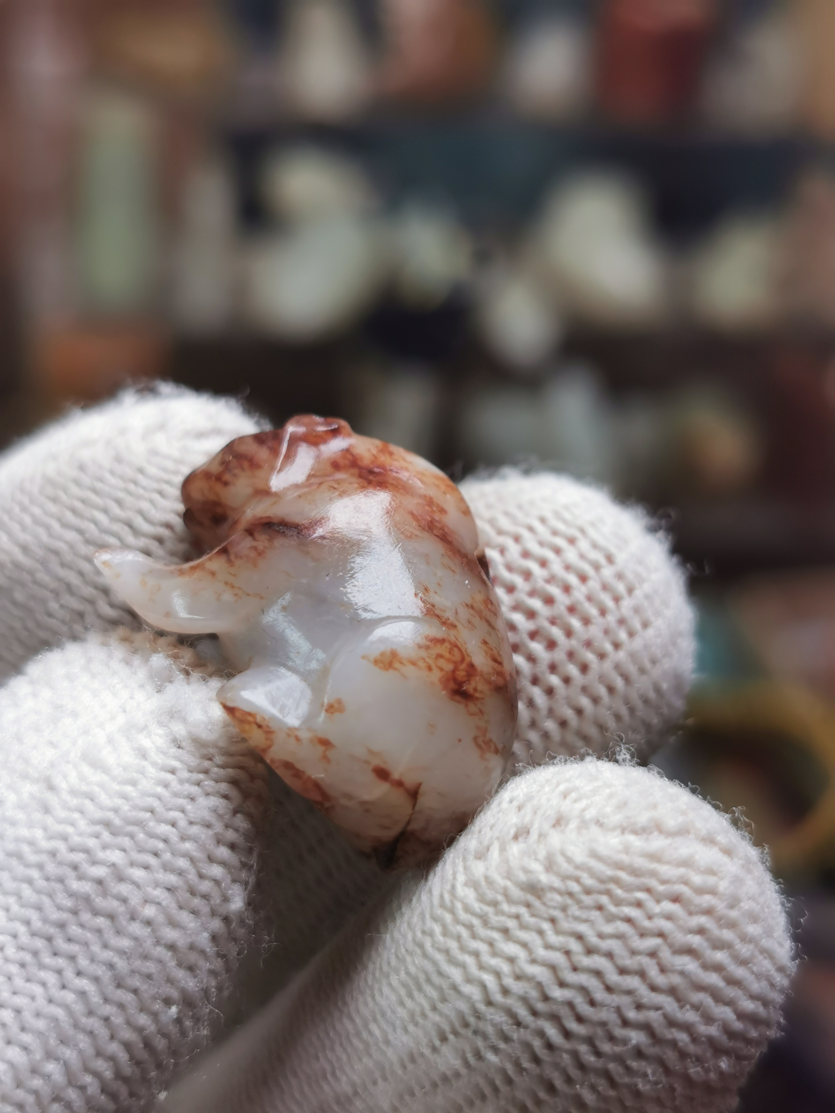 新疆和田白玉挂件