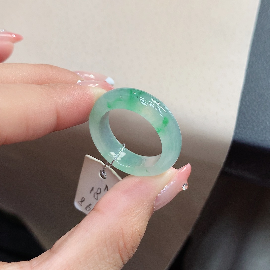 未镶嵌戒指翡翠18号