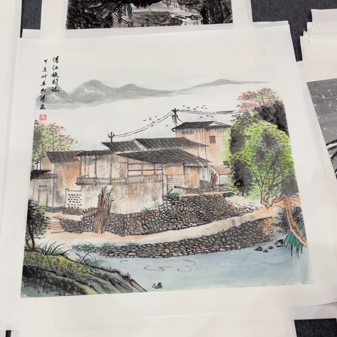 国画ZH精品国画单幅任发
