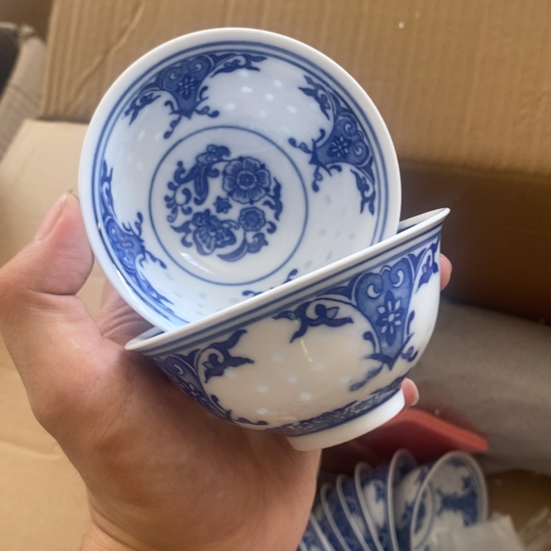 景德镇高温细白瓷餐具