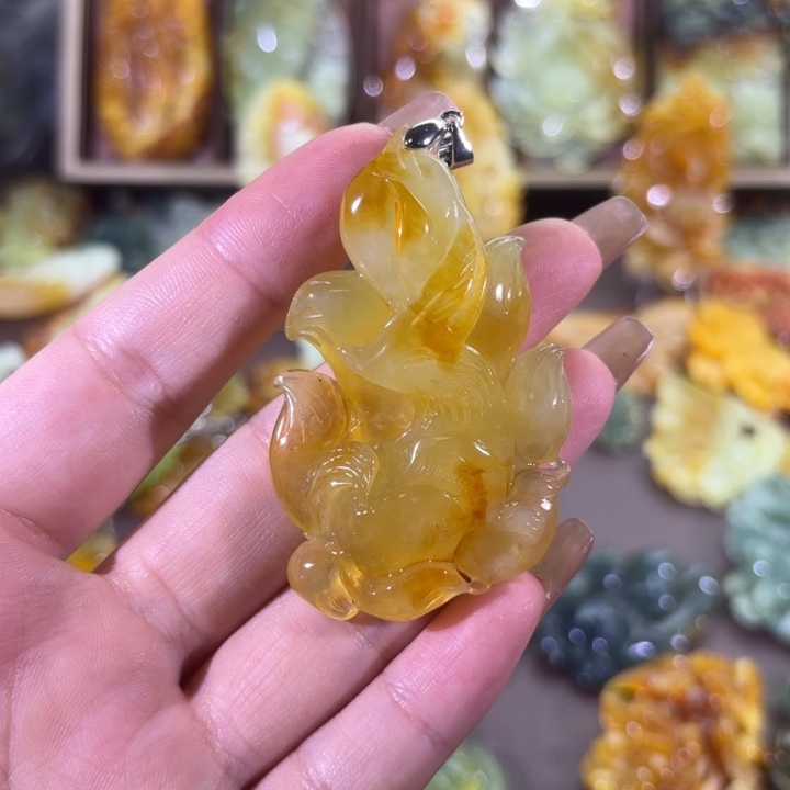 未镶嵌蛇纹石玉颈饰丑*乖随机发