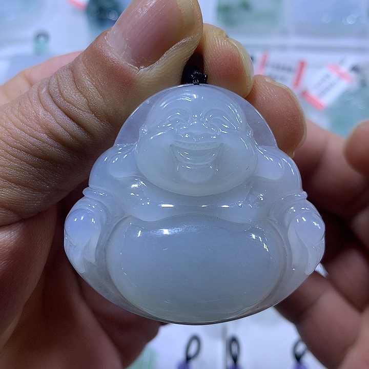 夏***风翡翠未镶嵌颈饰天然翡翠吊坠A货