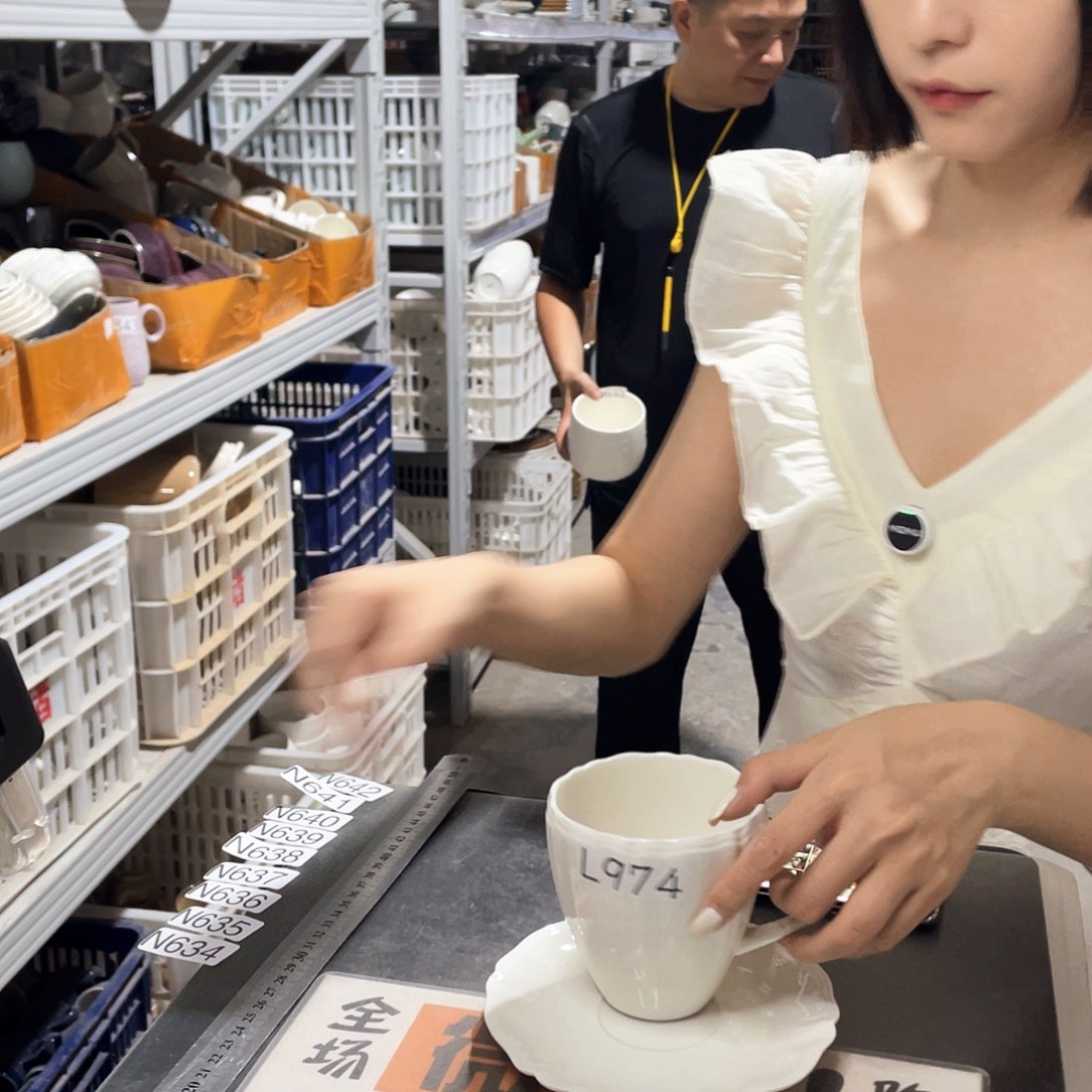 瓷片634              4杯4碟