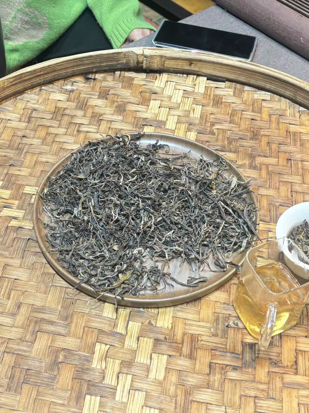 普洱茶2017年冰岛三圣树 散茶  11月12日 （366号）