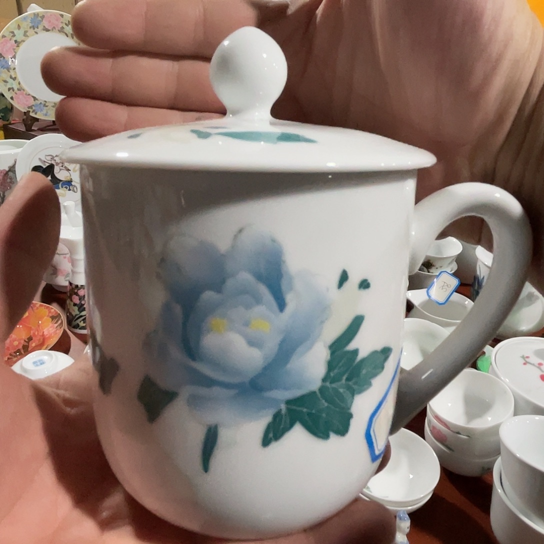 醴陵老厂瓷微瑕慎拍