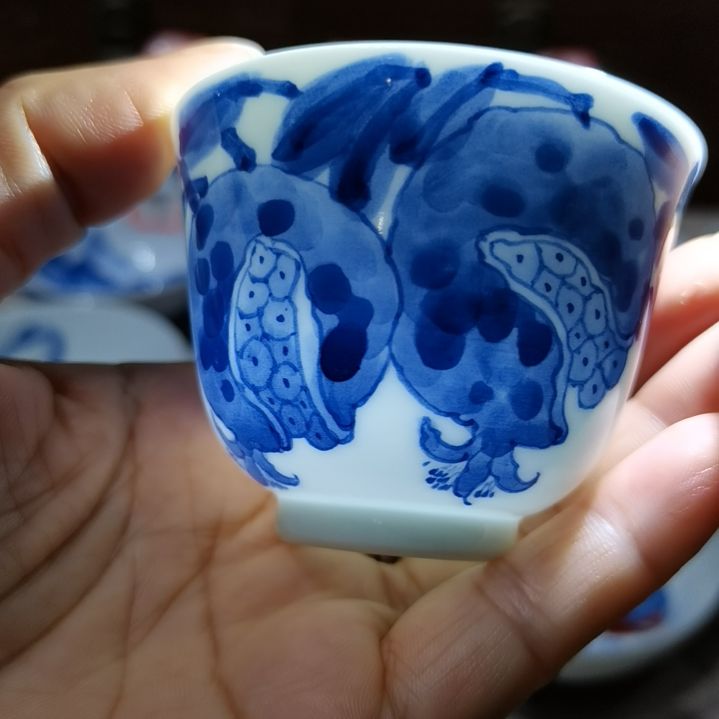 杯张学鸿老师青花