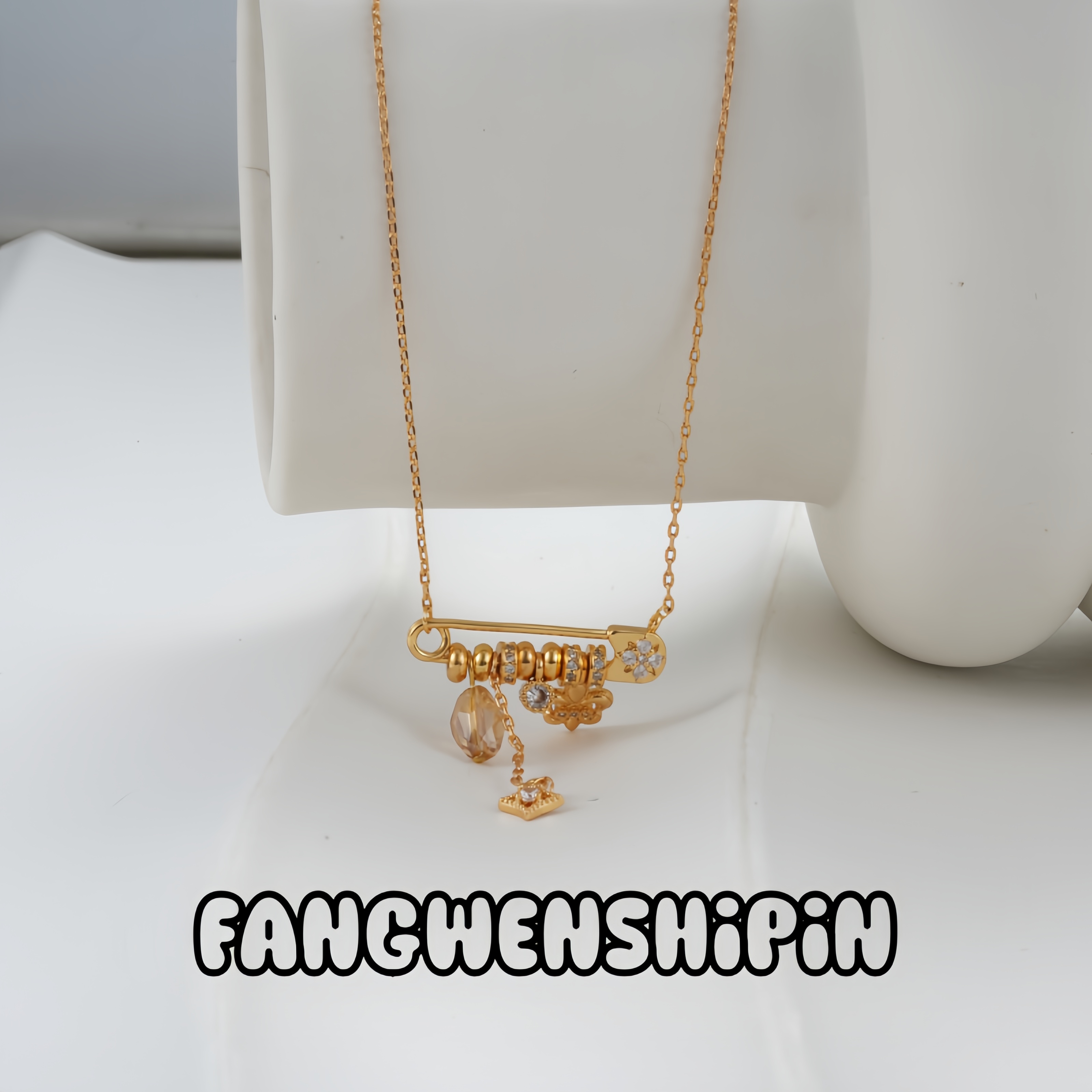 铜合金项链 项链4129（链长45cm)