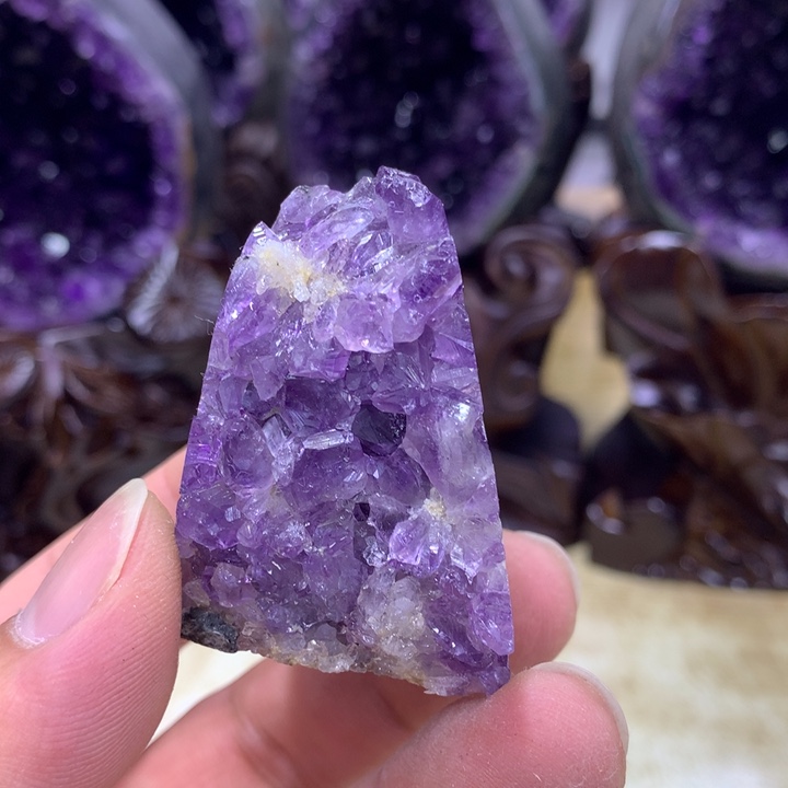 紫水晶1255未镶嵌紫晶