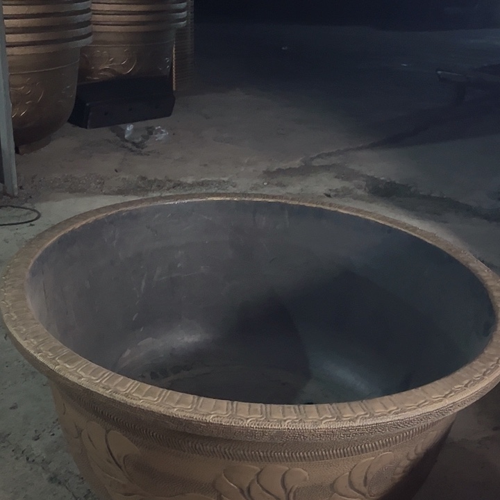 圆形120花盆一个有孔