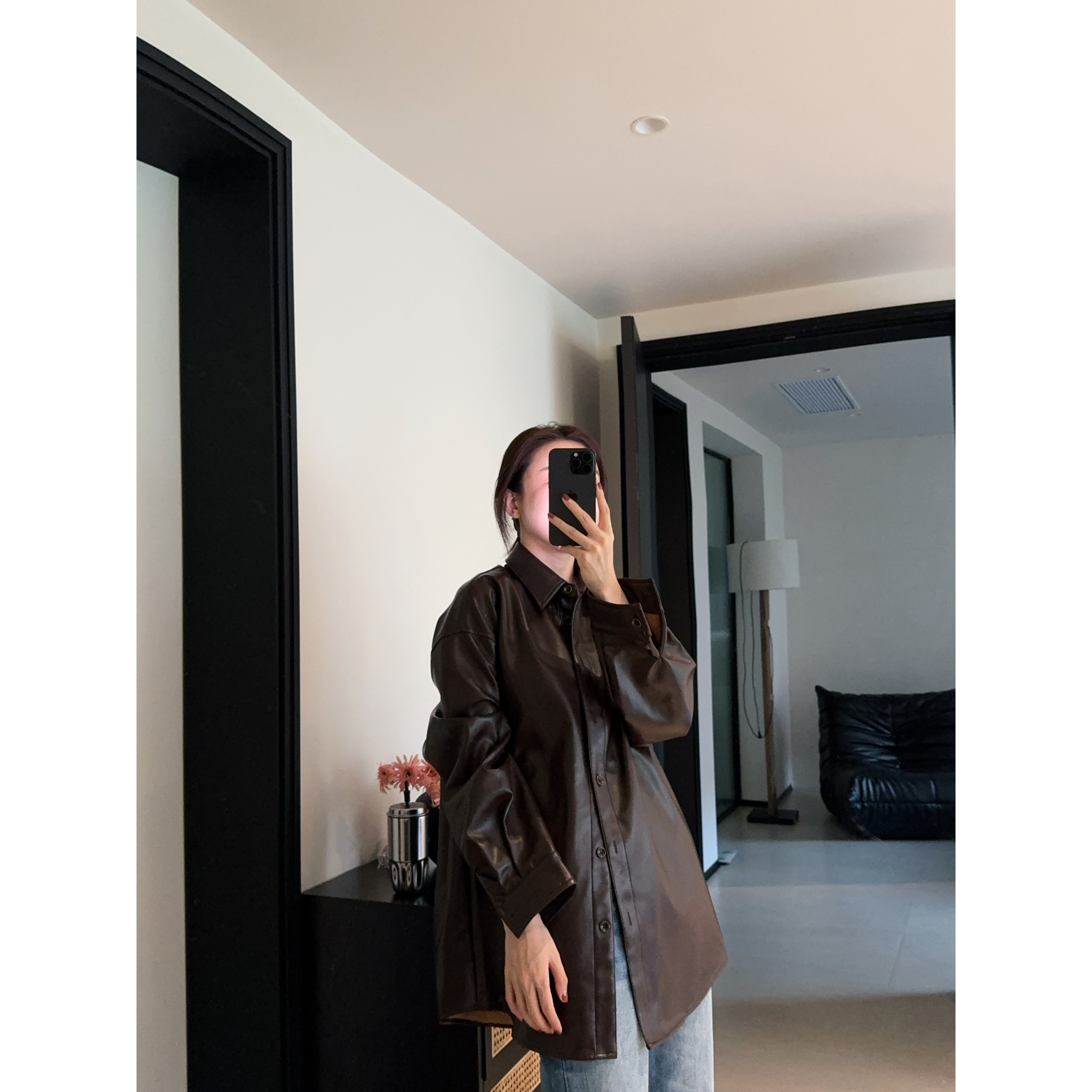 ［IAMMEIYA］-大骨架穿搭 密语 休闲衬衫8125