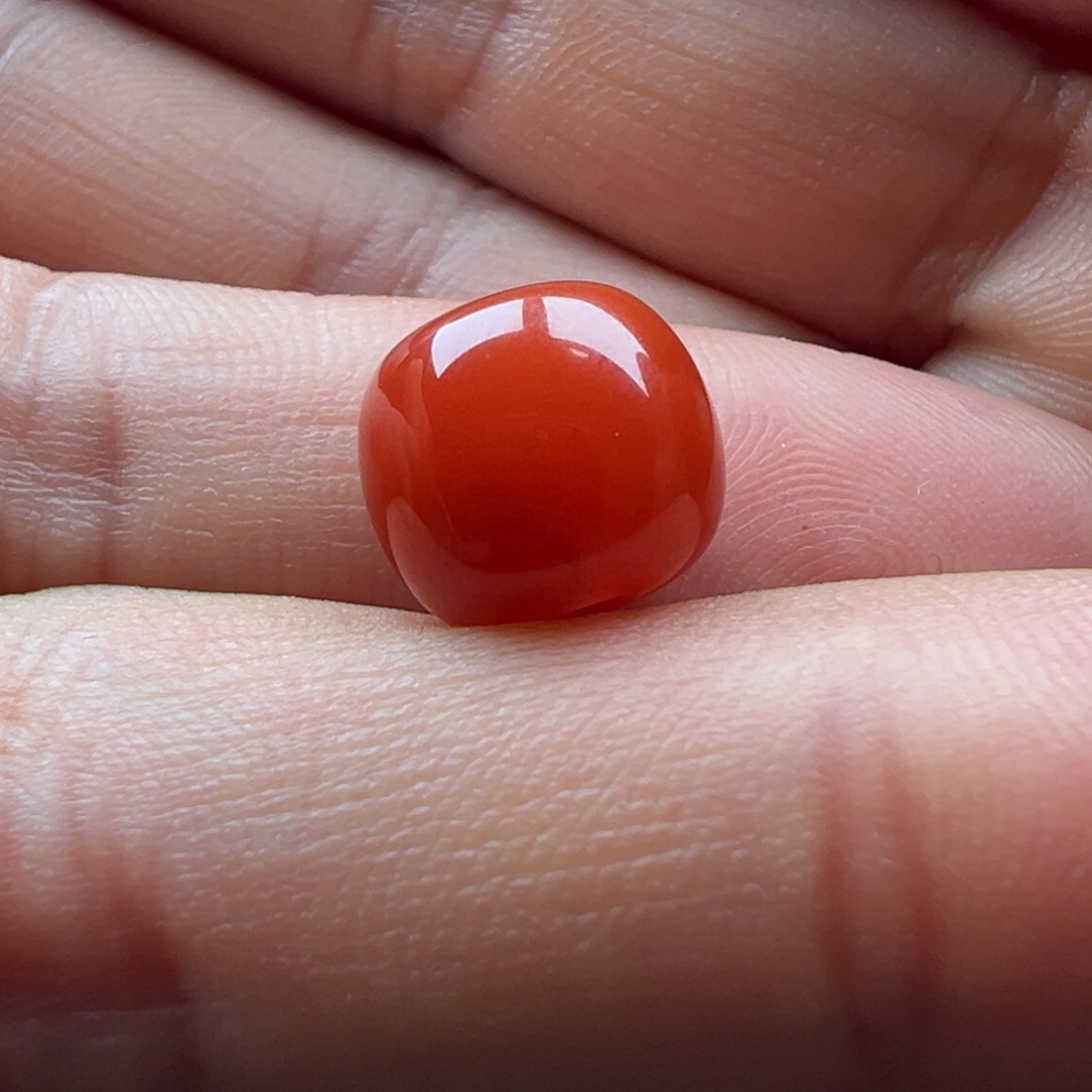 南红玛瑙老型11x9.7未镶嵌湮****萘