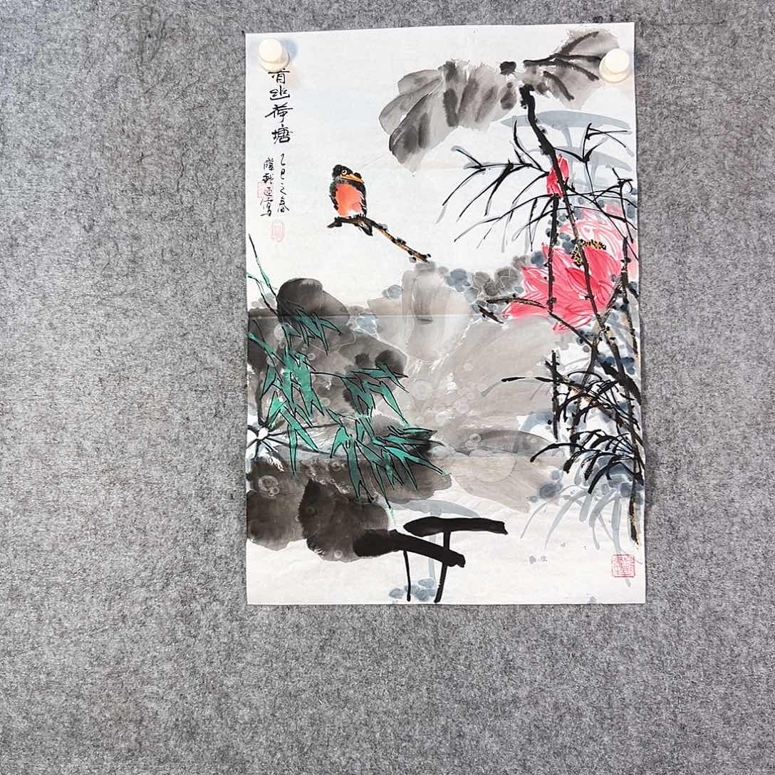 国画424 牡丹等植物资源和野生
