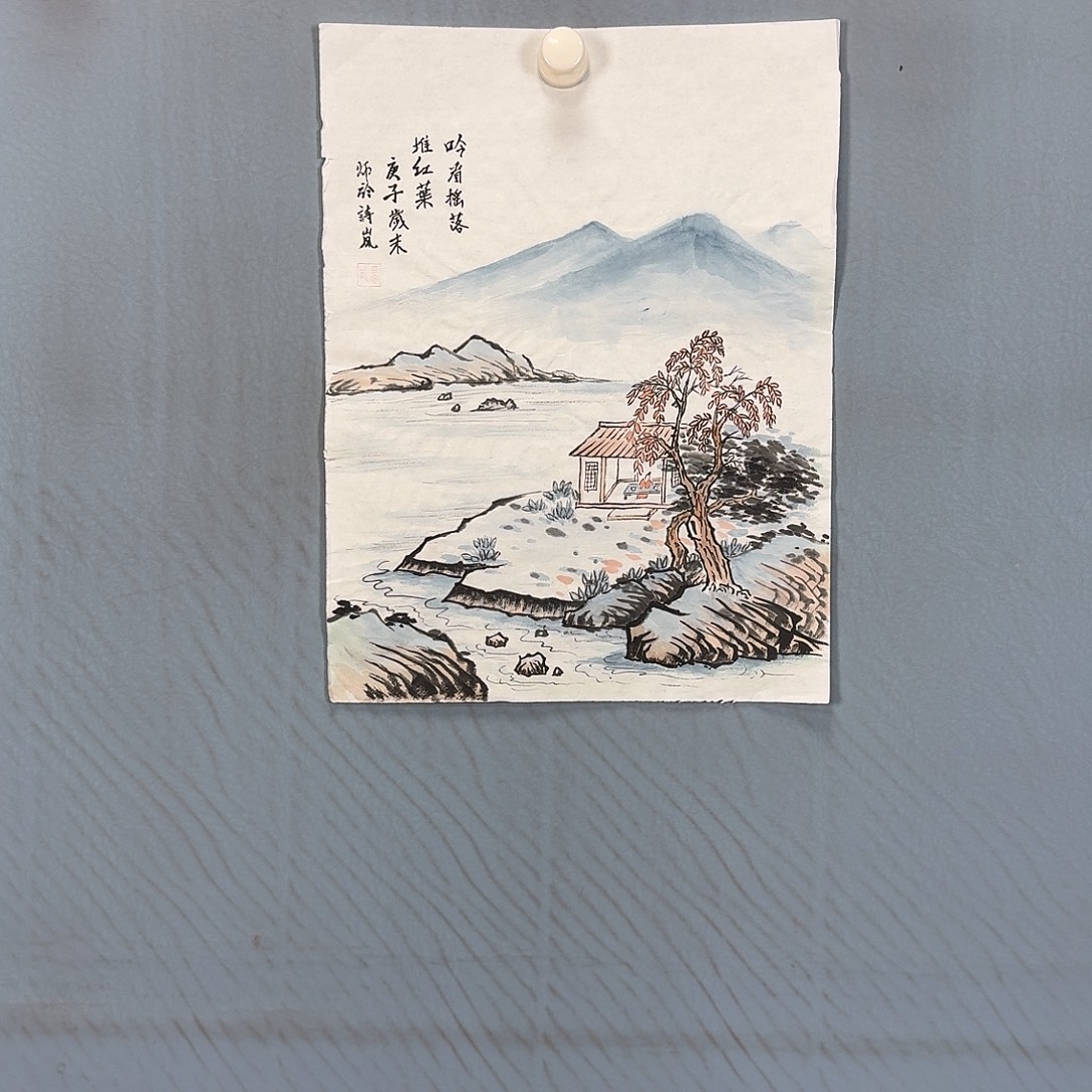国画278 牡丹一如你初来