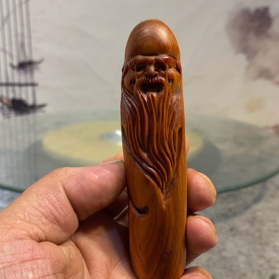 【闪购商品】柏木（崖柏）根雕木雕工艺品摆件家居手把件