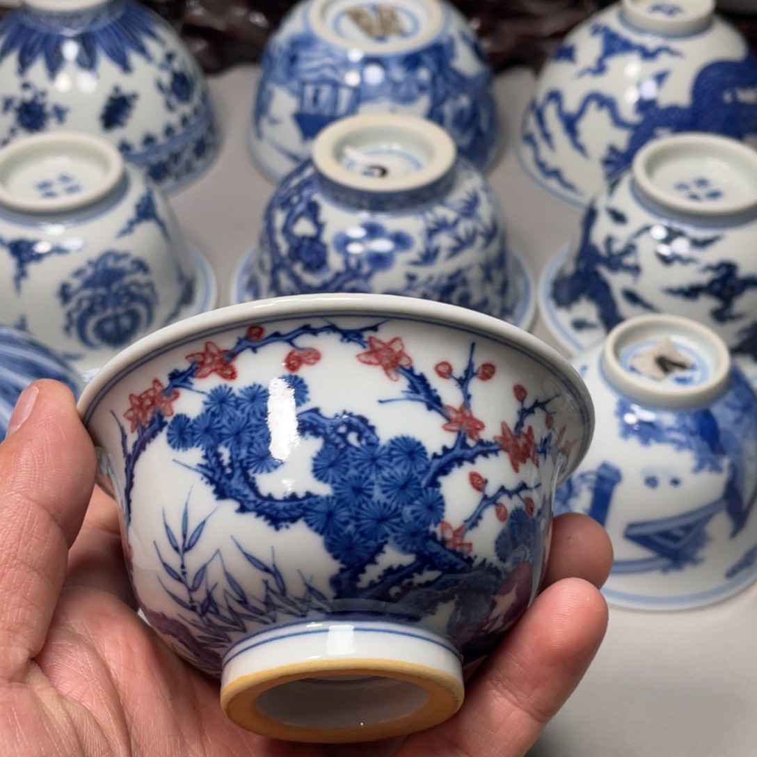 杯子景德镇陶瓷现代手工陶瓷茶具