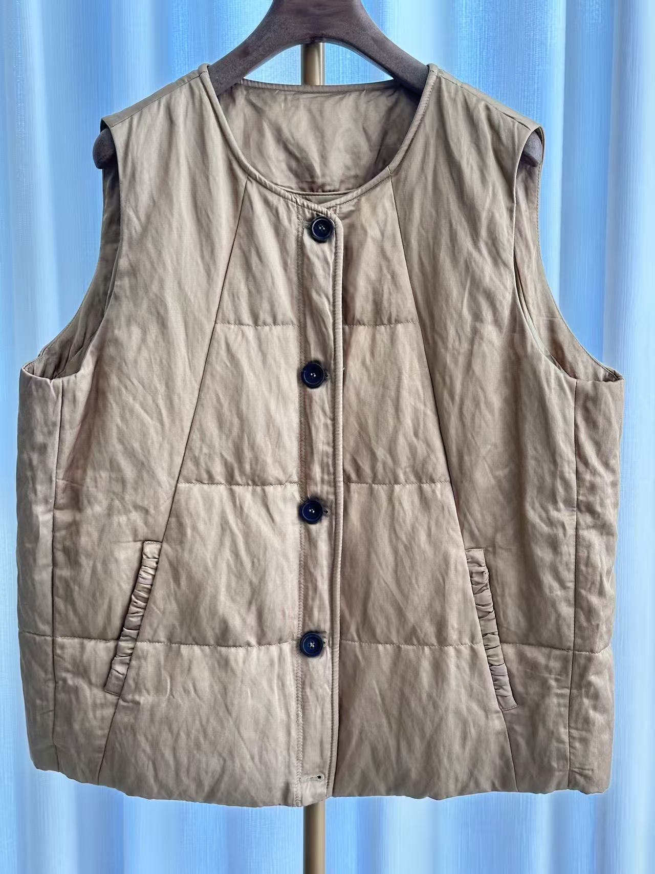 新款时尚休闲羽绒马甲BG-G1031