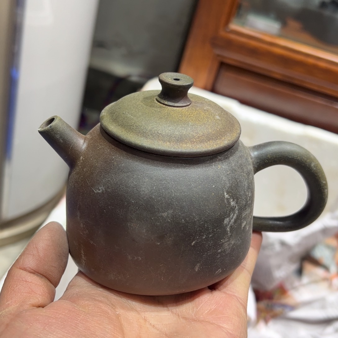 贵台龙窑柴烧茶壶220
