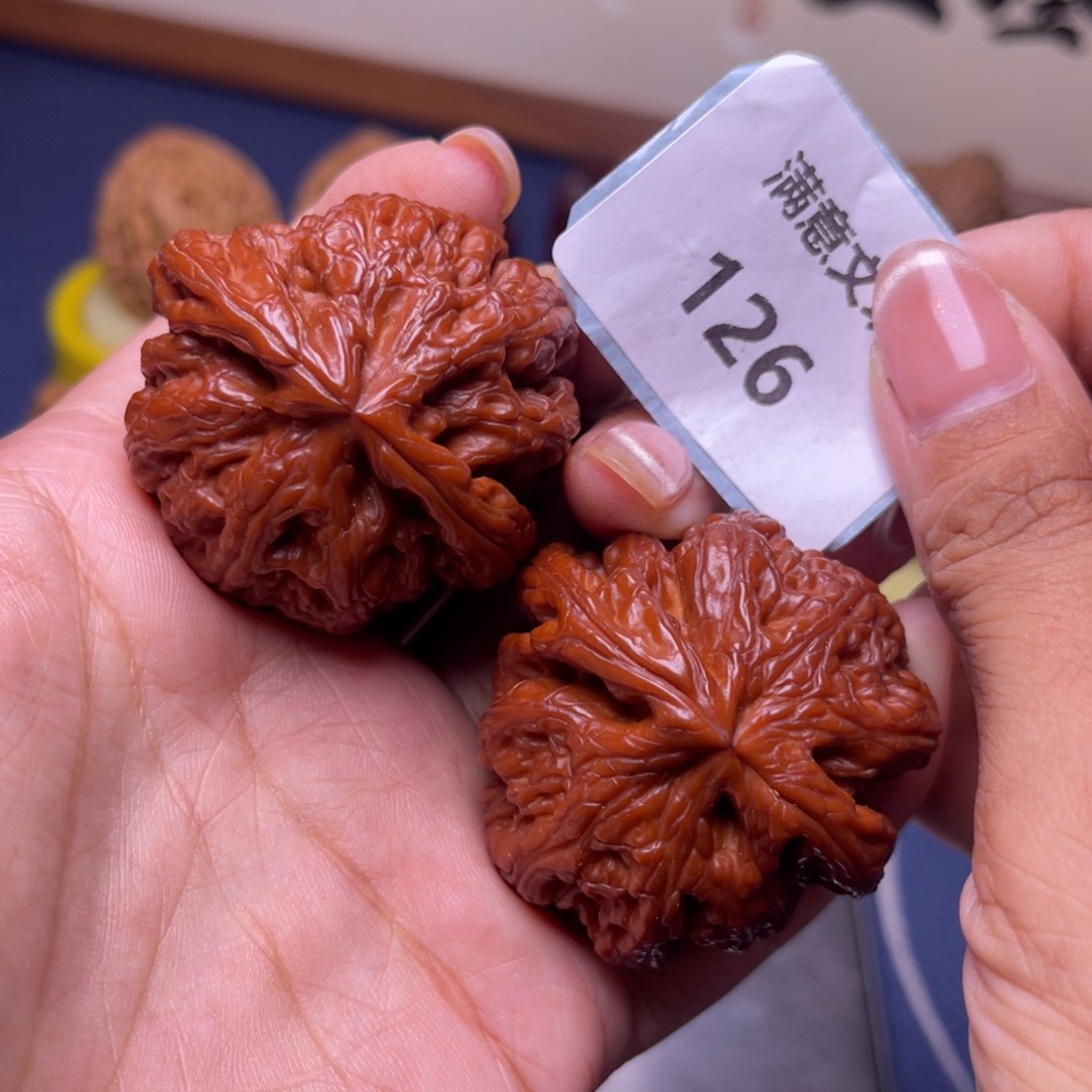 吊坠文玩核桃44全品粗筋126