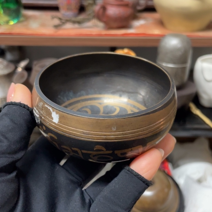 铜中古工艺品摆件