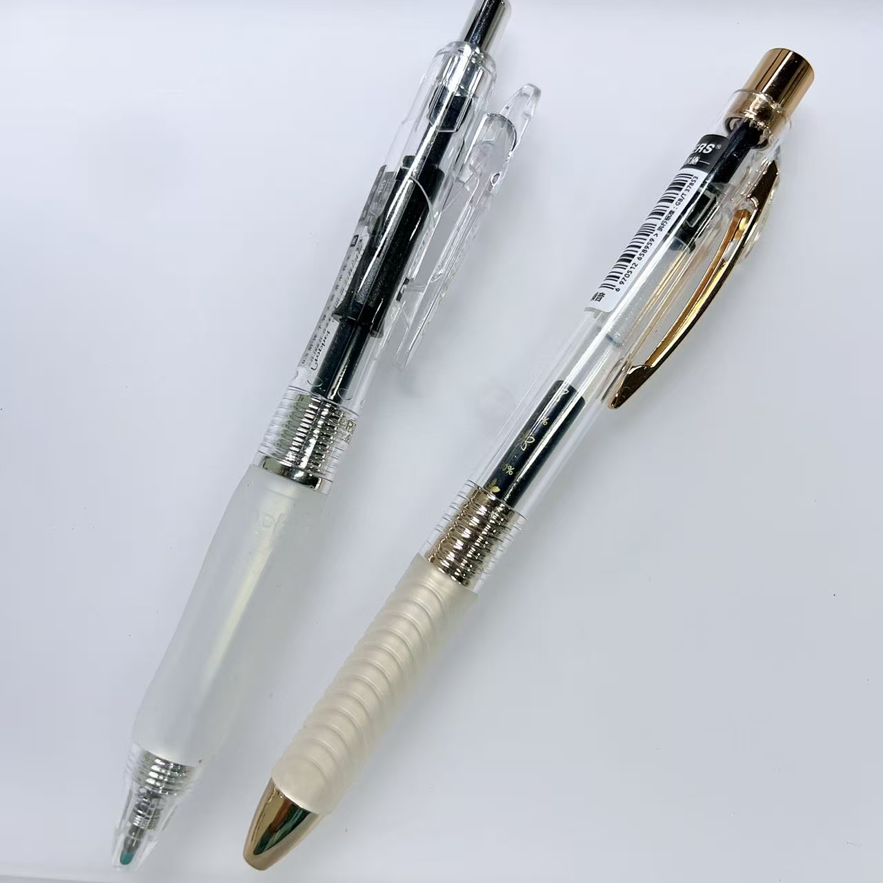 【黑墨-2支】D03德尔施低噪音+金羽毛,掉封蜡不售后