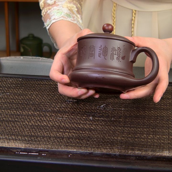 茶杯紫砂高货放漏