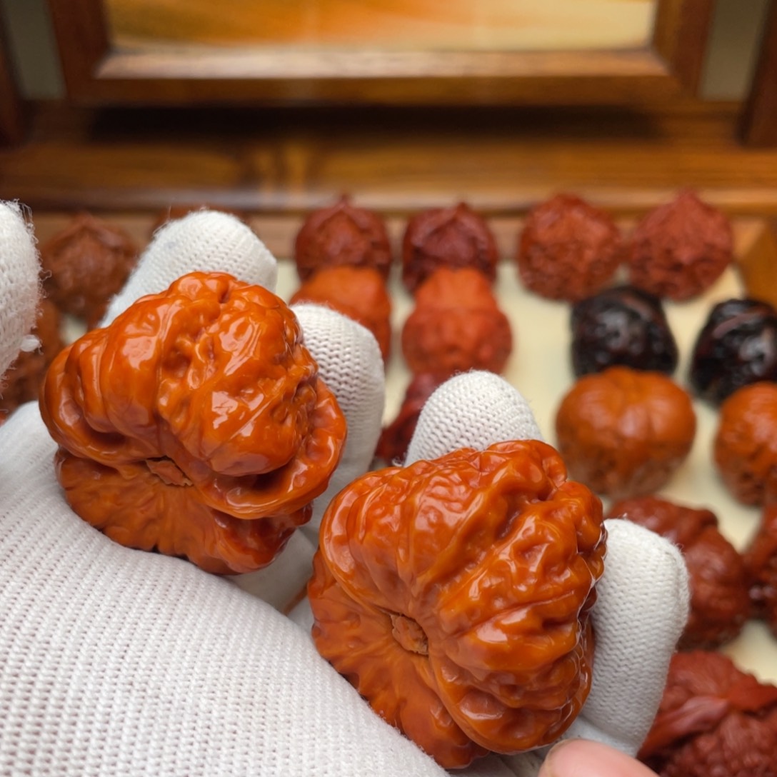 文玩核桃把件蛤蟆 41