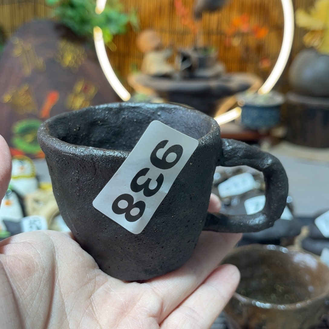 木村信鸿柴烧宝瓶