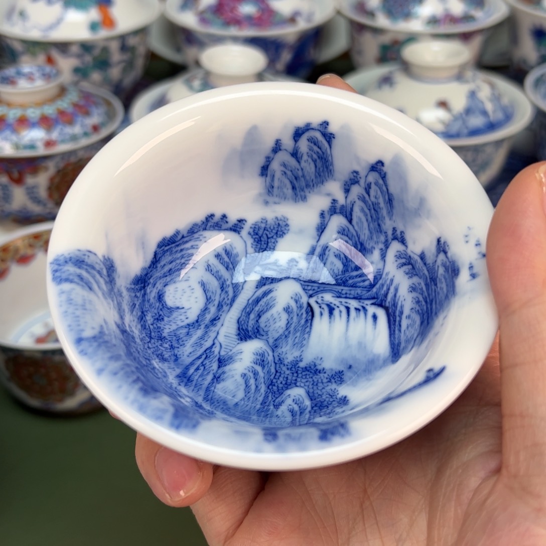 大帅景德镇手工手绘300