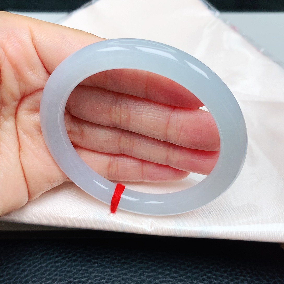 未镶嵌手镯（圆镯）翡翠冰条32