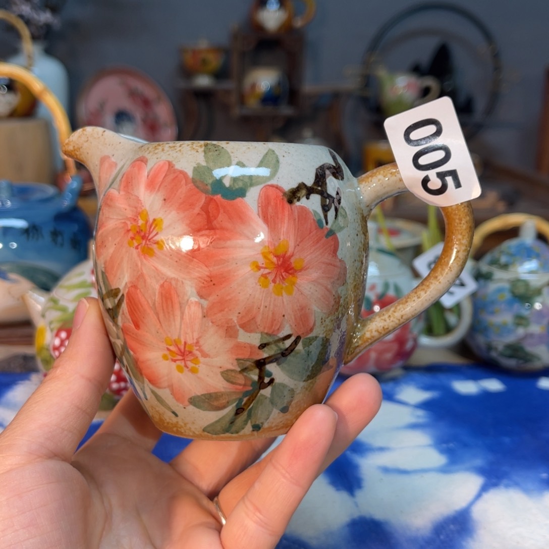 杯素浅陶瓷手工手绘