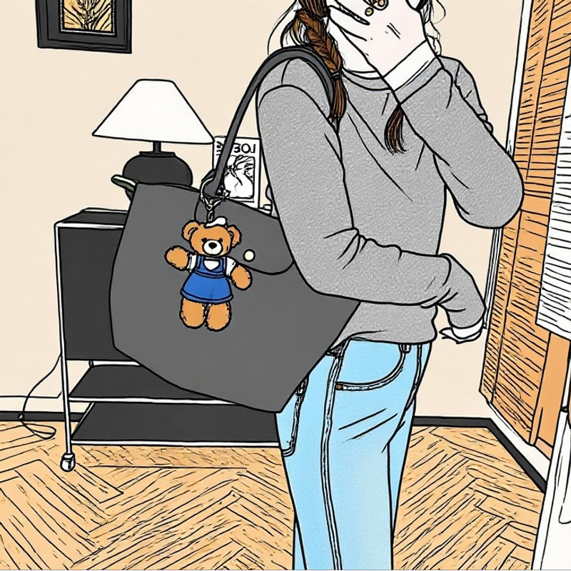 （201-300）中号托特广州源头新款时尚达人中号托特