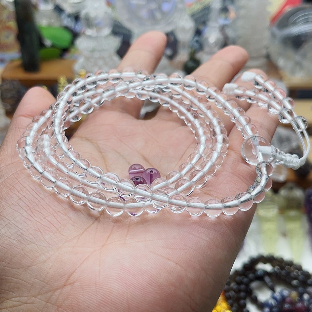 水晶颈饰未镶嵌小*付吊坠