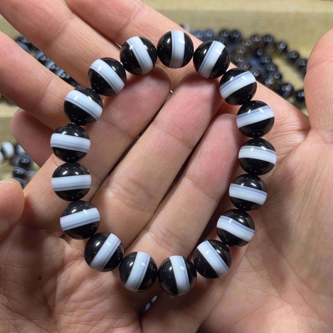 玛瑙/玉髓未镶嵌手链