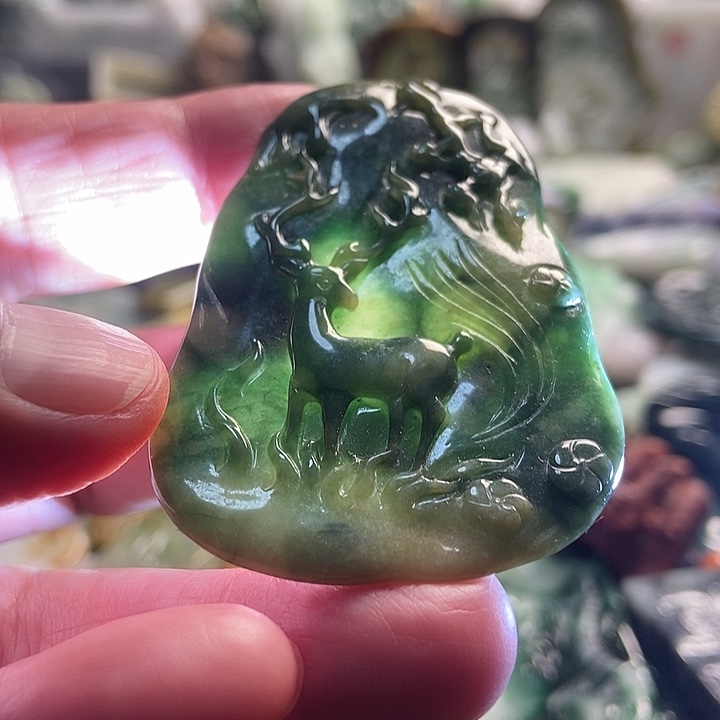 翡翠吊坠(不含链)未镶嵌