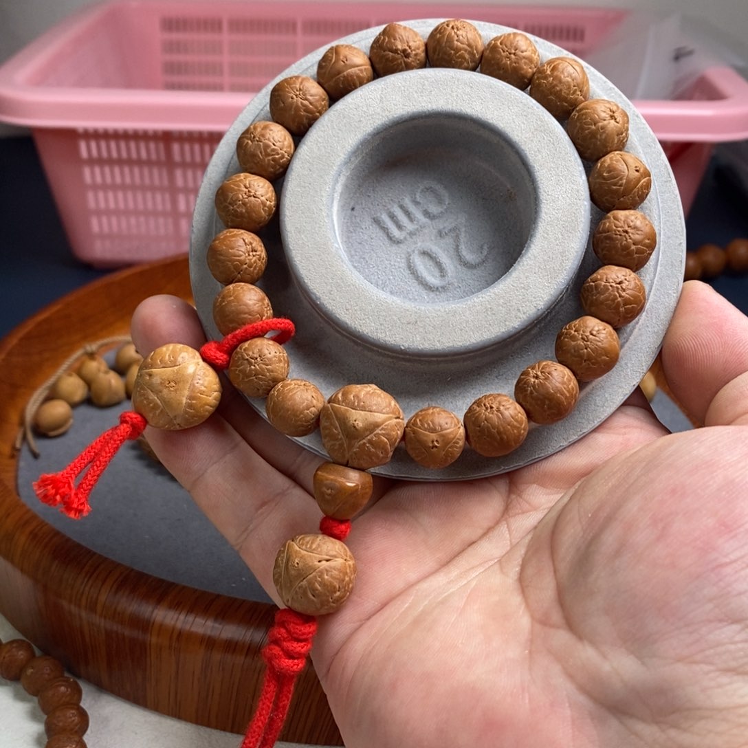 龙眼菩提手串球龙20颗12mm