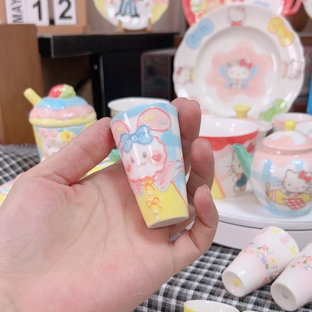 可爱陶瓷高温手作